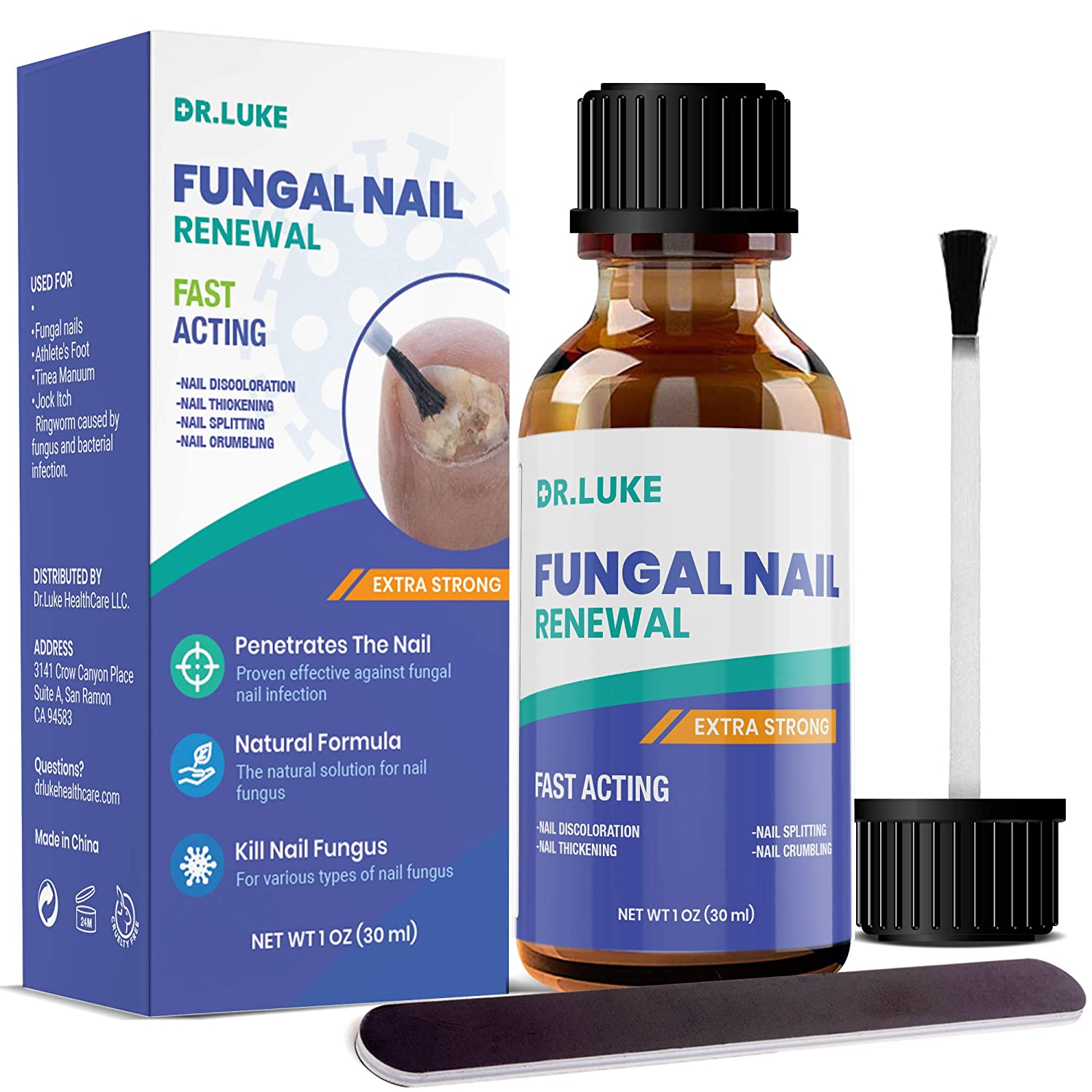 Dr. Luke Finger Nail And Toe Nail Fungus Treatment Extra ...