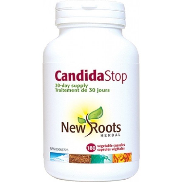 New Roots Candida Stop 180 Capsules