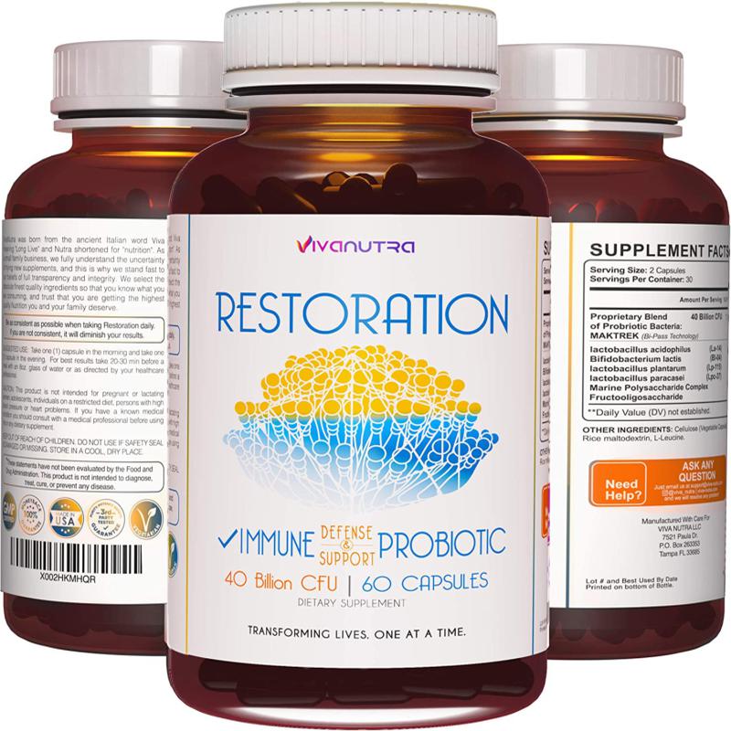 Restoration Toenail Fungus Treatment Probiotic Pills ...